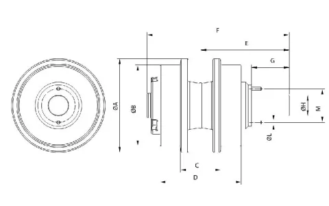 Carrier Roller for Caterpillar D6M Bulldozer