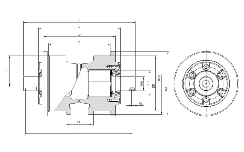 Carrier Roller for Caterpillar D9T Bulldozer