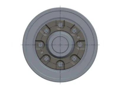 Carrier Roller for Hitachi EX1900 Excavator