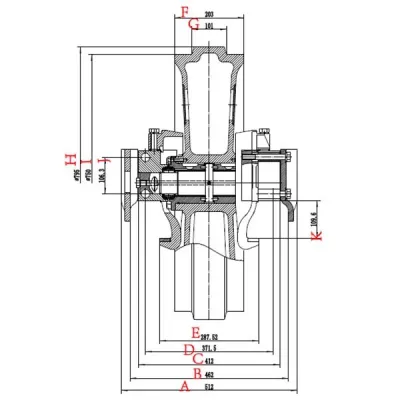 Rear Idler for Caterpillar D7G Bulldozer