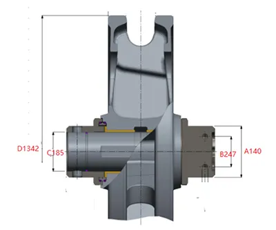 Idler for Hitachi EX2600 Excavator