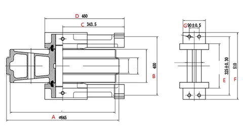 Idler for Hitachi ZX870 Excavator