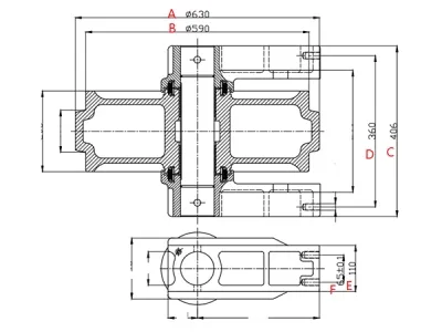 Idler for Volvo EC360 Excavator
