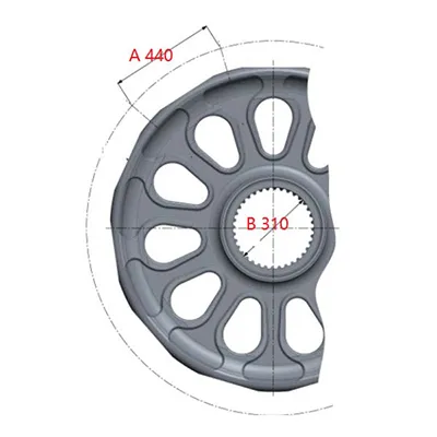Sprocket for Hitachi EX2600 Excavator