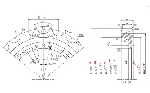 Sprocket for Volvo EC360 Excavator