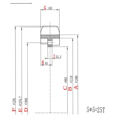 Sprocket Segment for Komatsu D475 Bulldozer